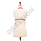 Pink 2PCs Babydoll Halter Style Net Nighty for Women