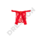 Red 2PCs Babydoll Halter Style Net Nighty for Women