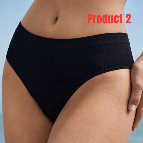 Pack of 2 Padded Bra for Women (32-50 Size)+ Pack of 2 Cotton Basic Panty-Combo Deal 17