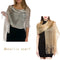 Elegant Evening Shawls Female Tassels Scarf