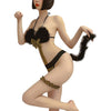 Three-Point Plush Cat Girl Role-Playing Suit