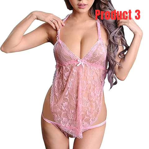 Pack of 3 Hot Nighties for Modern Women-Combo Deal 18