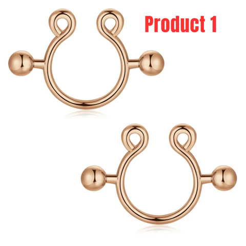 1 Rhinestone Half Body Stocking+ 2 PCs Nipple Rings- Combo Deal 19