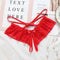 Women Straps Embroidery Underwear Panties