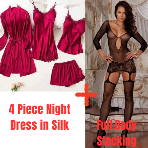 Pack of 2 Bridal Elegant & Sexy Set-Combo Deal 33