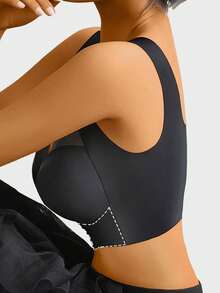 Premium Seamless Backless Wireless Reducer Ice Silk Bra