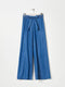Wide Leg Palazzo Trousers with Tie Waist