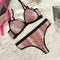 Snake Print Bra and Panty Set