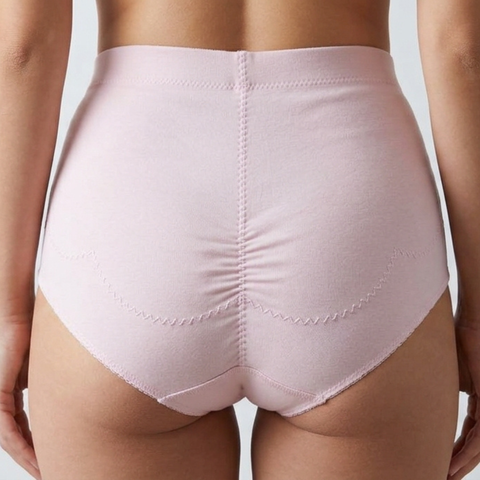 Butterfly Style Pure Cotton High Waist Tummy Trimmer Panty