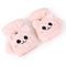 Cute Rabbit Knit Plush Fingerless Flip Half Finger Gloves