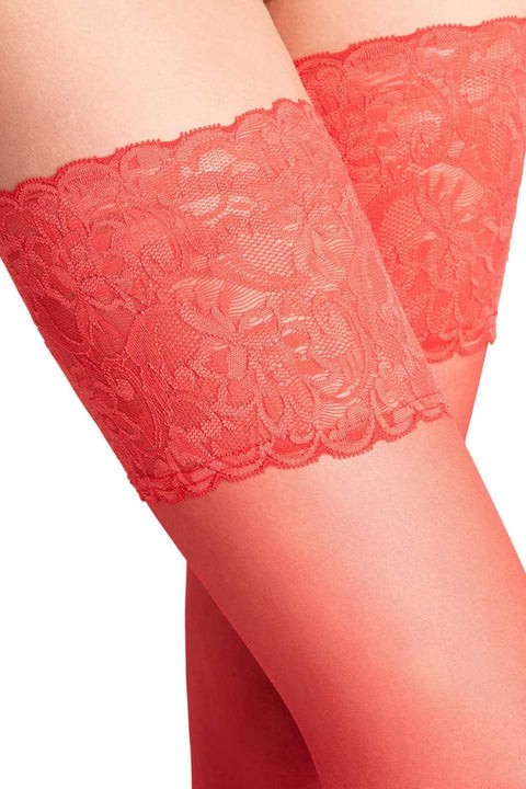 Women's Red See-through Leg Stockings