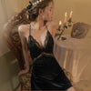 2 PC V-neck Stretchable Nighty