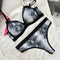 Snake Print Bra and Panty Set
