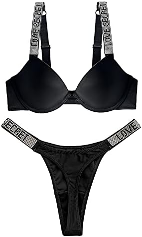 Bridal Diamond Padded Bra and Panty Set
