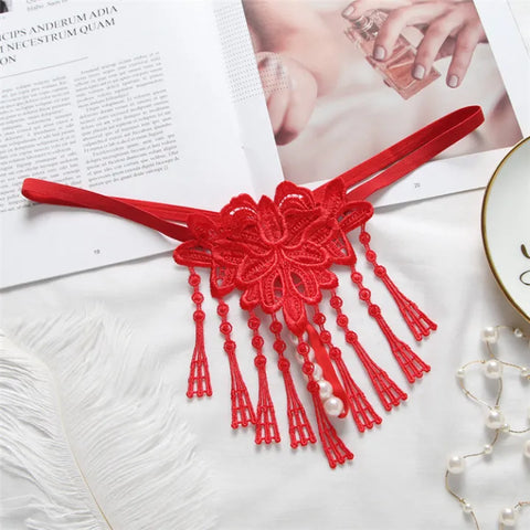 Women Lace Embroidery Underwear