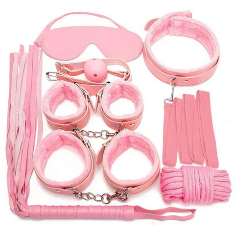 12 PCs Elegant Grey Play Kit – Inspired by Fifty Shades