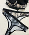Snake Print Bra and Panty Set