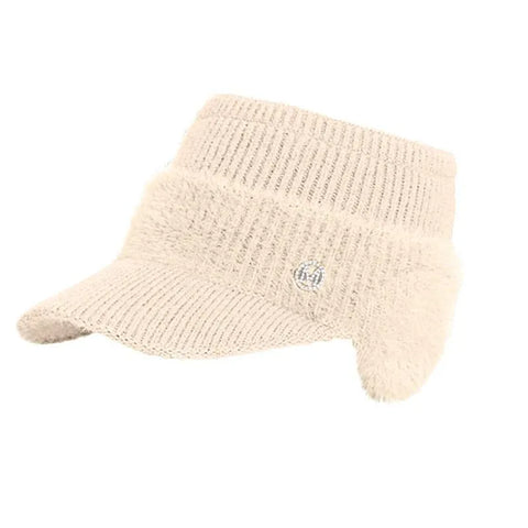 Winter Wool Empty Top Knitted Cap