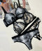 Snake Print Bra and Panty Set