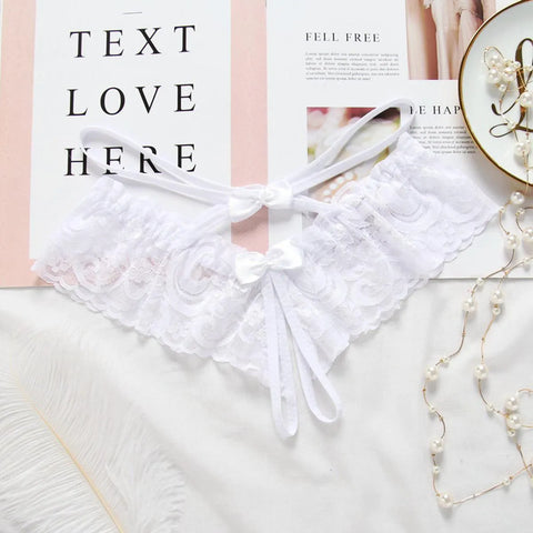 Women Straps Embroidery Underwear Panties