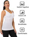 Padded Camisole Stretchable Sportswear Top