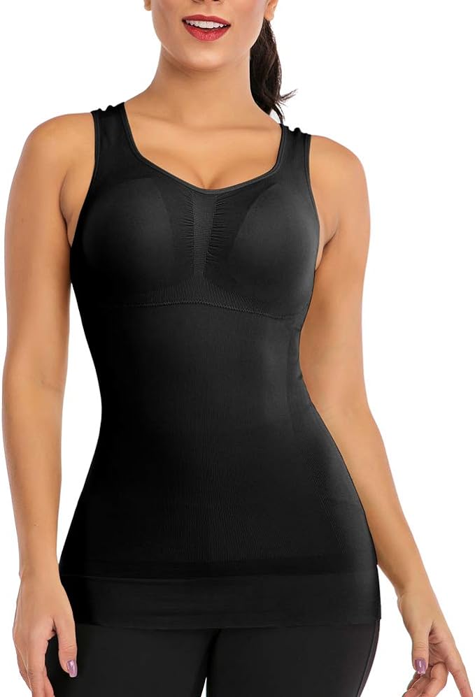 Padded Camisole Stretchable Sportswear Top– DressionStore
