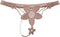 Women's Pearl Lambada Flower Pattern Thong