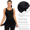 Padded Camisole Stretchable Sportswear Top