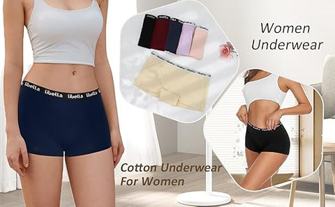 Full Coverage Soft Stretch Boyshorts Cotton Boxer for Women