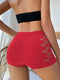 Criss Cross Seamless Boyshort Mid Rise Panties