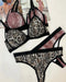 Snake Print Bra and Panty Set