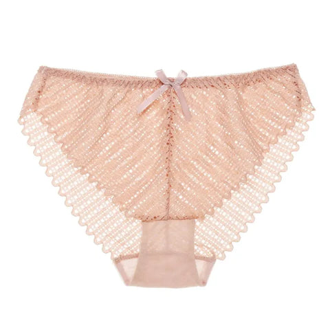 Dression's Sexy Lace Seamless Panties – Comfortable Polyester & Cotton Lingerie