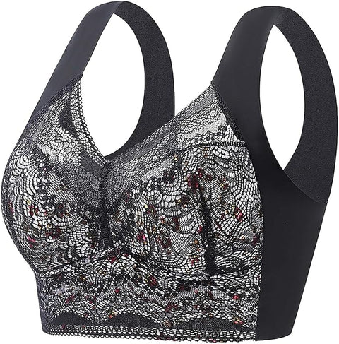 High Support Seamless Wireless Bra for Women