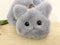 Cute Rabbit Knit Plush Fingerless Flip Half Finger Gloves