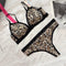 Snake Print Bra and Panty Set