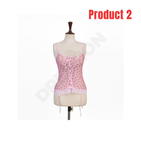 Pack of 2 Pcs 2 Nighties + 1 Leg Stockings - Combo Deal 15