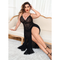 Babydoll Sexy Mesh Maxi Nightdress Strappy Exotic Sleepwear