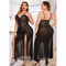 Babydoll Sexy Mesh Maxi Nightdress Strappy Exotic Sleepwear