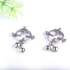 Body Piercing Breast Nail Screw Bell Pendant Ring Jewelry