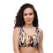 ChiYa Yellow Satin, Polyester Women's Full Coverage Lightly Padded Bra