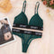 Comfortable Wireless Sports Bra & Mesh Lingerie Set For Women