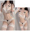 Coquettish Suit Flirting Lace Small Chest Uniform