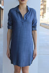 Dark Denim Shift Dress