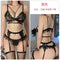 Deep V Garter Lingerie Midriff Outfit