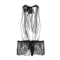 Deep V Mesh Temptation Hot Backless Bodysuit Uniform