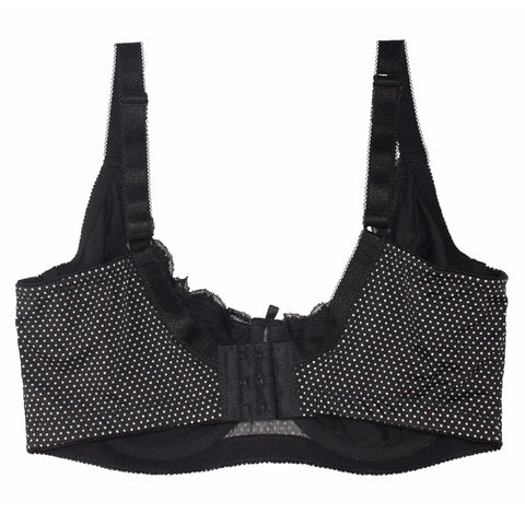 Polka Dot Women Plus Size Bra