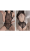 Black Small Lace Chest Passion Suit