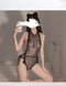 Black Small Lace Chest Passion Suit