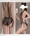 Black Small Lace Chest Passion Suit