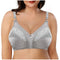 Full-Coverage Big Cup Support Push Up Bra 38-52